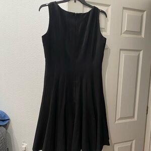 Calvin Klein sleeveless black dress Lined, size 14